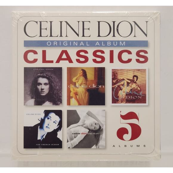Original Album Classics by Céline Dion CD 2013 5 Discs Sony For Promotion Only - Picture 1 of 5